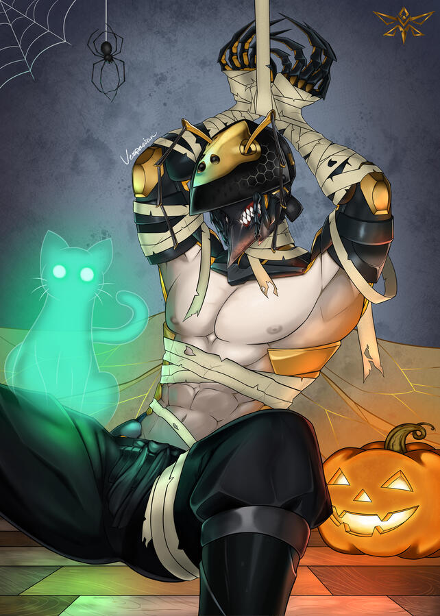 Vespacian halloween art 2025